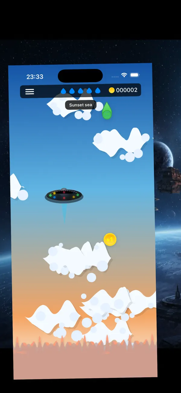 Screenshot #1 pour UFO Drop