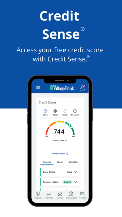 The Village Bank Screenshot
