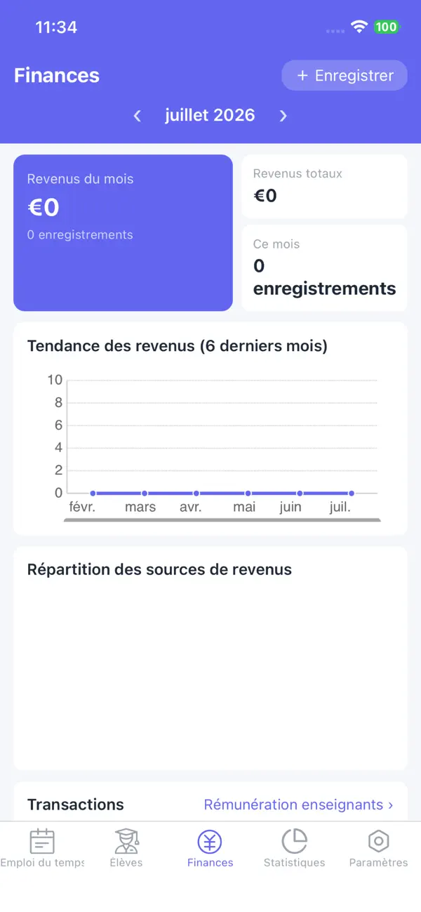 Screenshot #3 pour Emploi du Temps Prof Cours