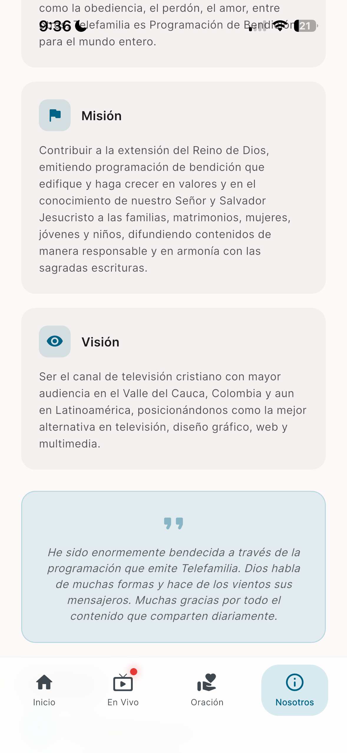 Canal Telefamilia Colombia