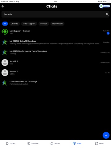Movers and Shakers Dance iPad screenshot