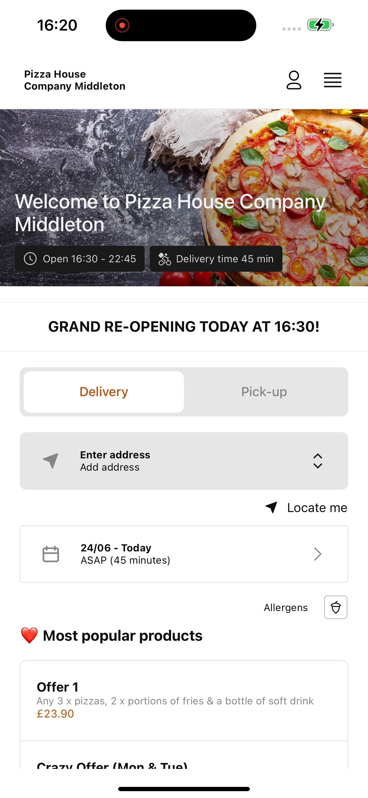 Pizza House Company Middleton