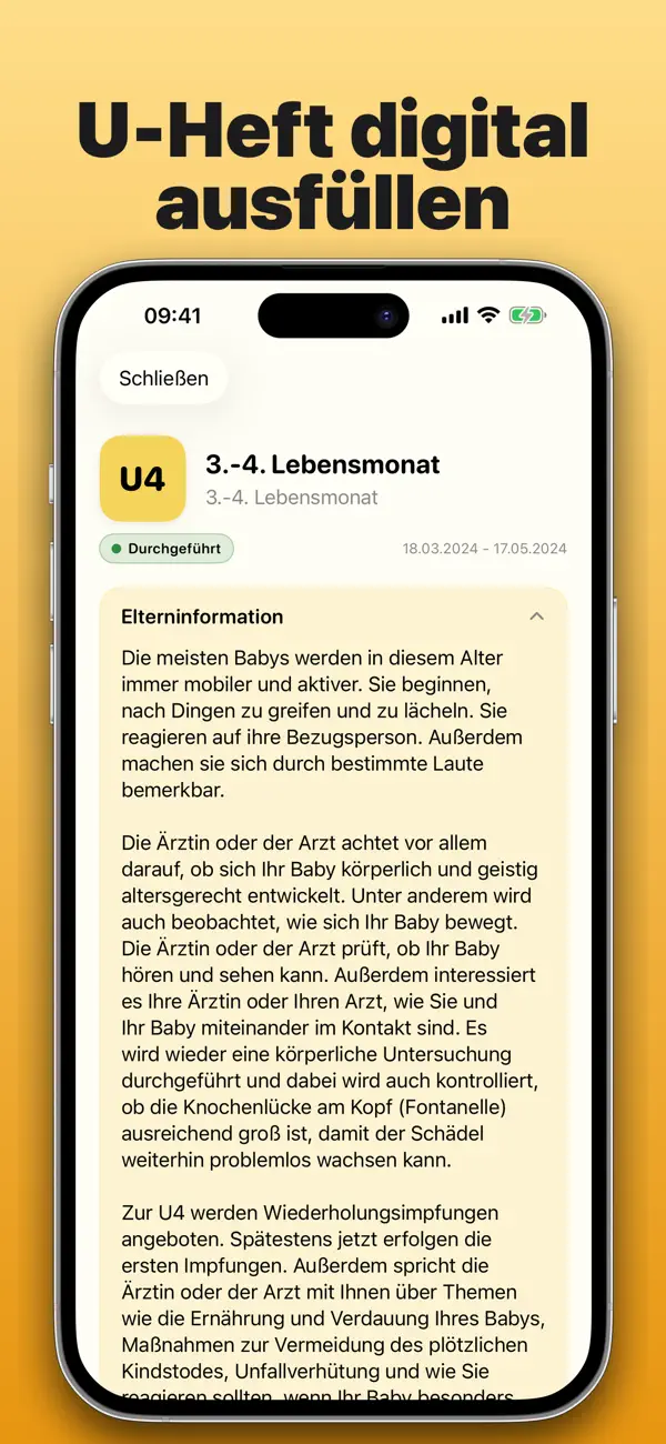 Screenshot #2 pour Kinderuntersuchungsheft