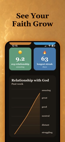 Prayer Lock: Versel iPhone screenshot