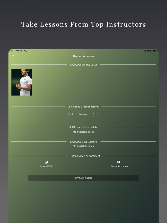 RallyWon iPad screenshot 6 - Sports app