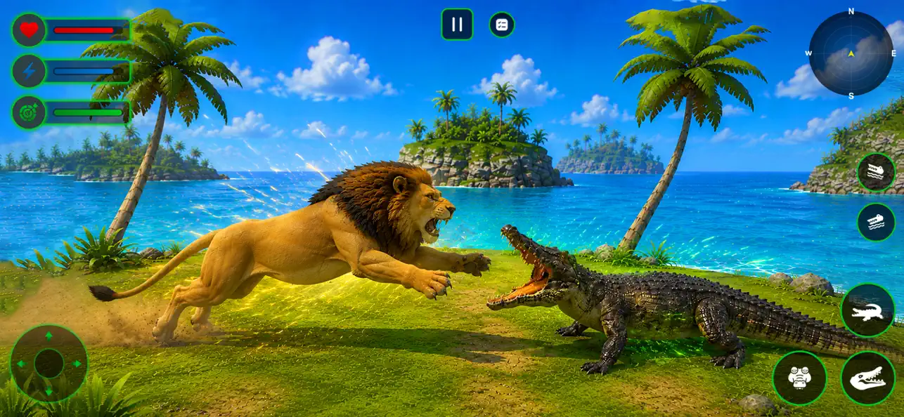 Screenshot #3 pour Crocodile mer monstre survie