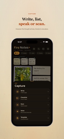 Fire Notes: Burn Journal Screenshot 5 of 10