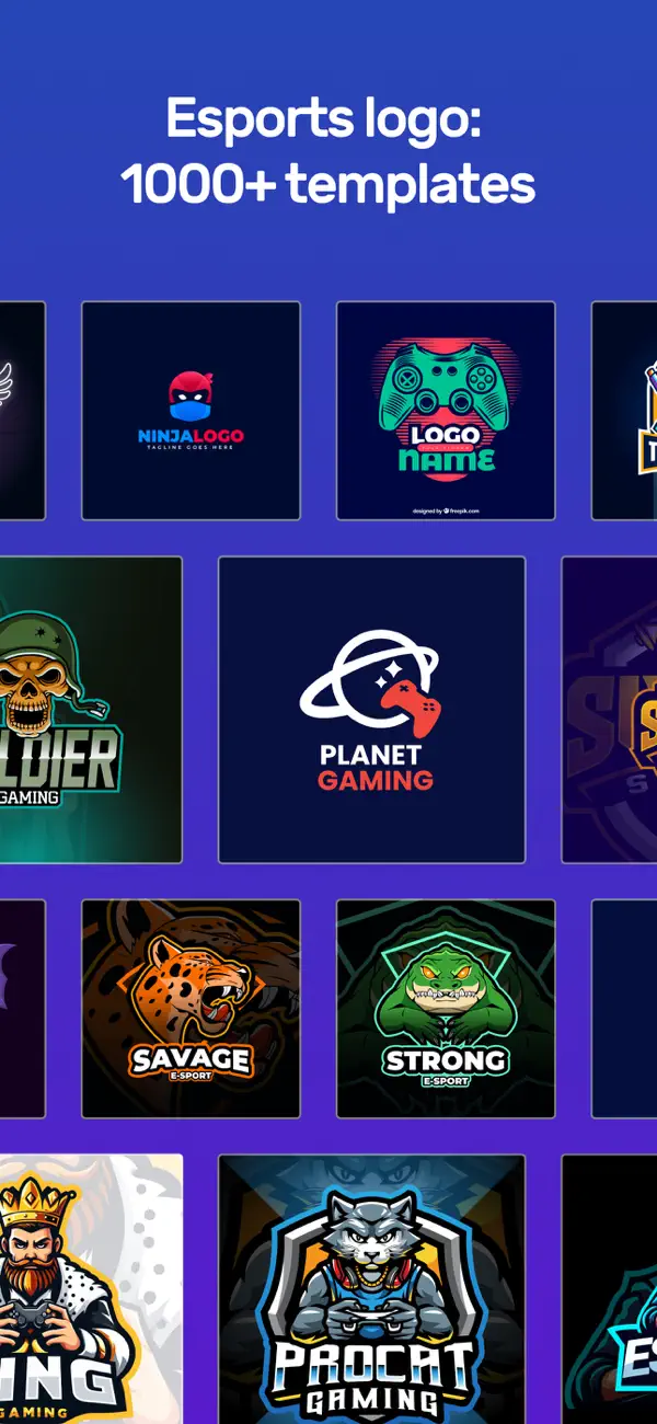 Screenshot #2 pour Gaming Logo Esport Maker
