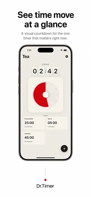 Dr.Timer - Simple Preset Timer screenshot 1