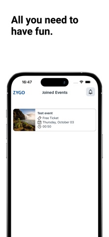 Zygo Events Screenshot 5 of 8
