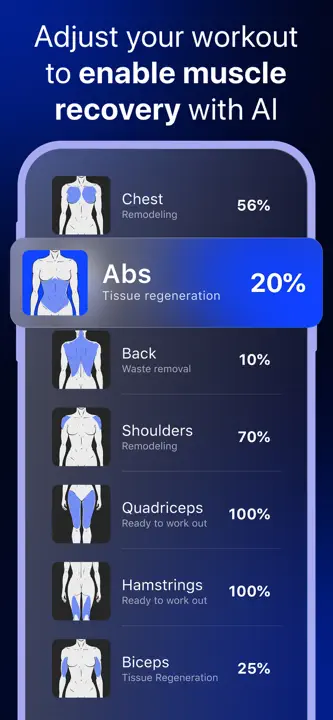 Muscle Booster Workout Tracker: Screenshot 7 von 8