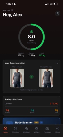 MyFitJourney Global screenshot