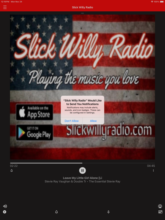 Screenshot #4 pour Slick Willy Radio