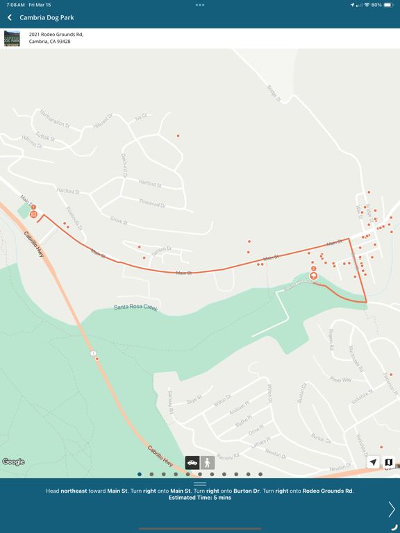 Visit Cambria iPad screenshot 9 - Travel app