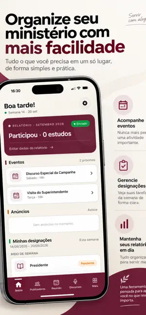 Luna - Gestão Congregação screenshot 4