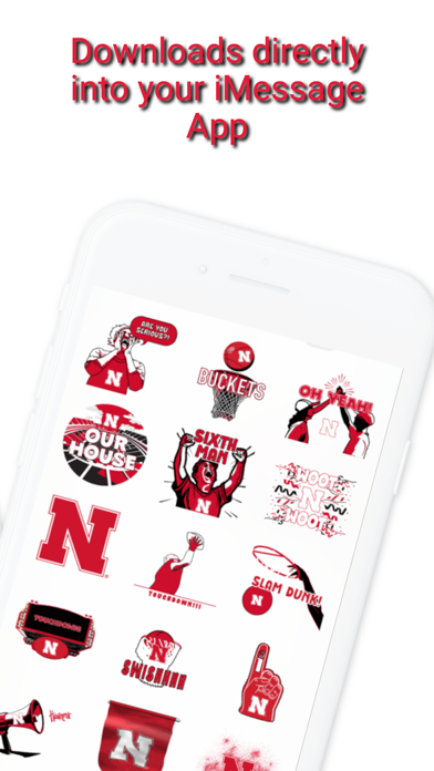 Screenshot #3 pour Cornhuskers Sticker Pack 2024