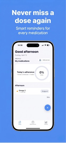 MedTrack: Medication Reminder Screenshot 1 of 5