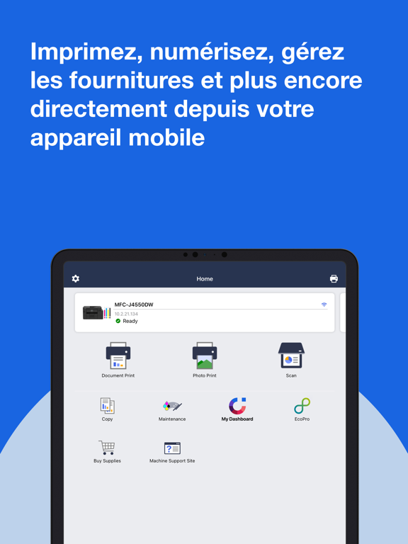 Screenshot #4 pour Brother Mobile Connect