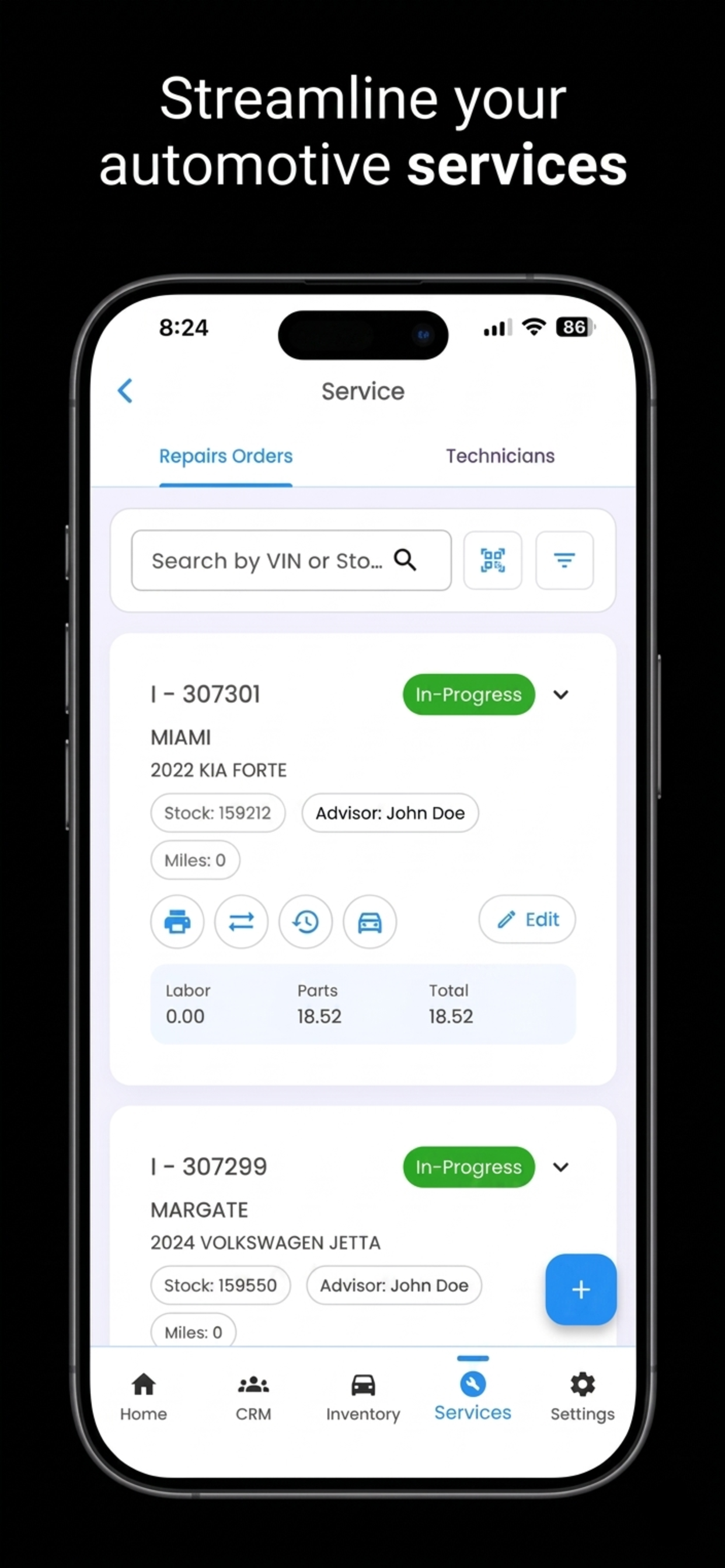 Automatrix App