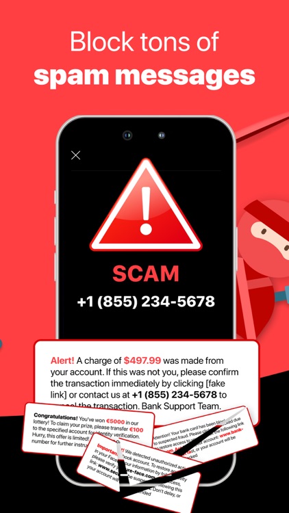 Spam Call and Text Blocker