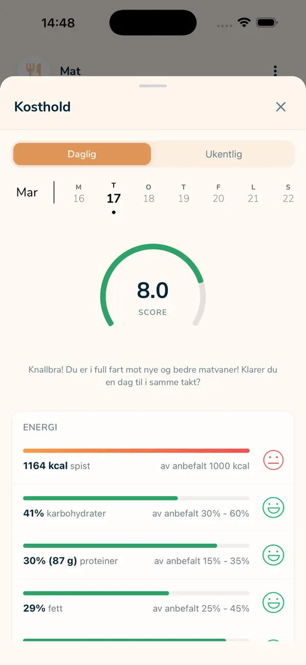 Screenshot #3 pour Grete Roede – Vektkontroll