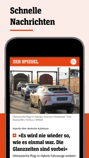 DER SPIEGEL - Nachrichten screenshot 1