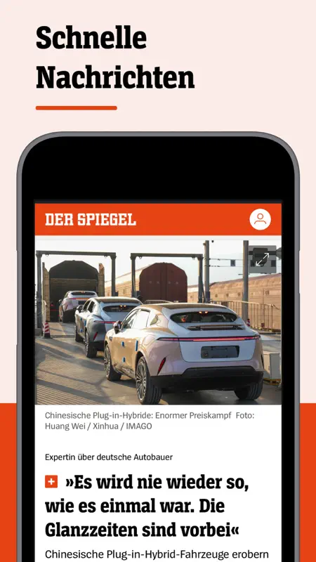 DER SPIEGEL - Nachrichten screenshot 1 of 10