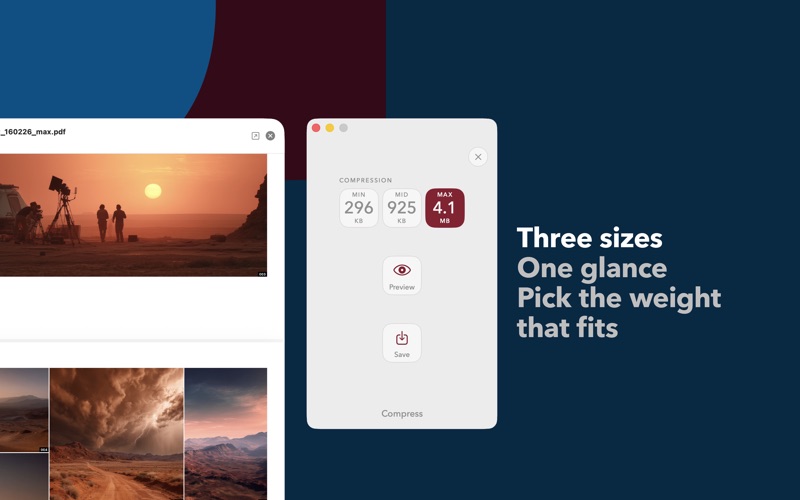 Compacto – PDF Compressor screenshot