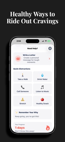 Clear Days : Sobriety Tracker Screenshot 7 of 8