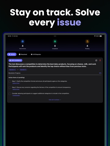 ArgueResolver: Who's Right? iPad screenshot