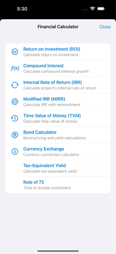 Financial Calculator Plus screenshot 4