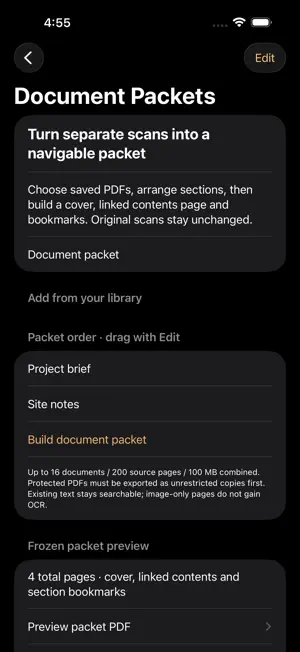 Pagecrisp: PDF Scanner screenshot 2