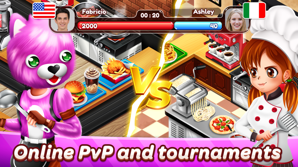 #5. Cafe Panic: Cooking game (iOS) By: Boomware Technologies SAC