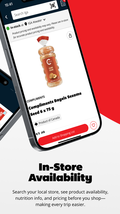 IGA: Grocery & rewards iPhone screenshot 6
