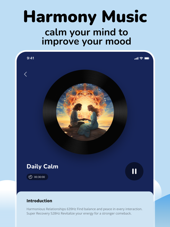 Mood Meter: Self Care & Calm iPad screenshot 4 - Health & Fitness app