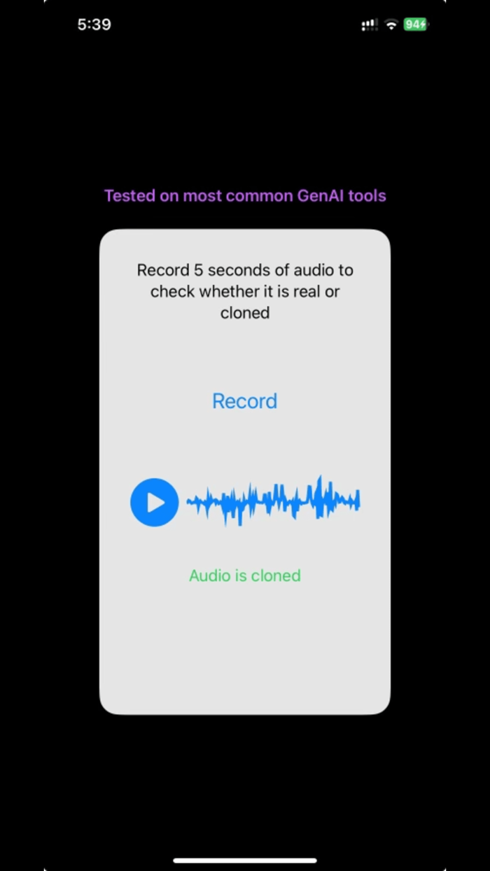 TruSpeaker - AI Detector