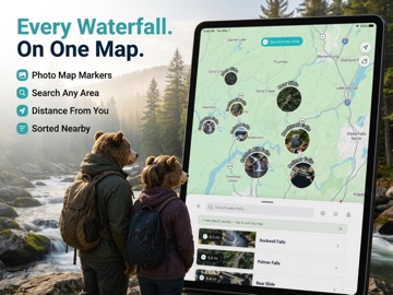 Waterfalls Near Me: Map app screenshot 3