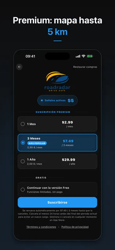 RoadRadar – Radares y avisos screenshot 8 of 8