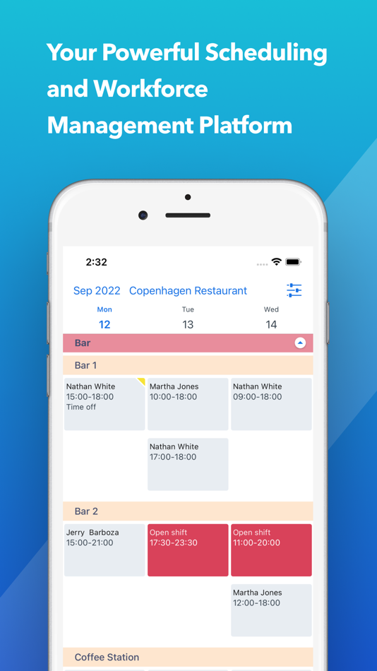 #1. Planday Employee Scheduling (iOS) بواسطة: Planday A/S
