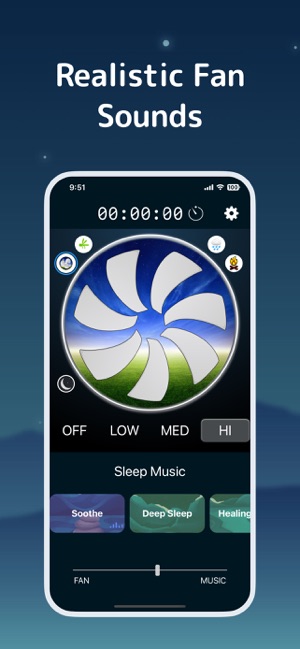 Bedtime Fan: White Noise Baby on the App Store