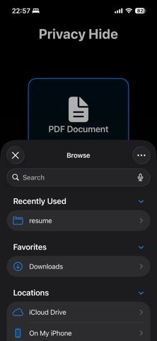 PrivacyHide Screenshot 2 of 5