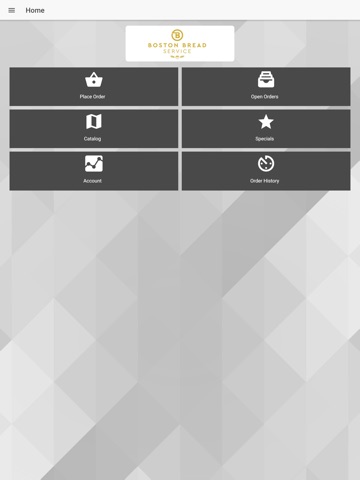 Boston Bread Service Online iPad screenshot