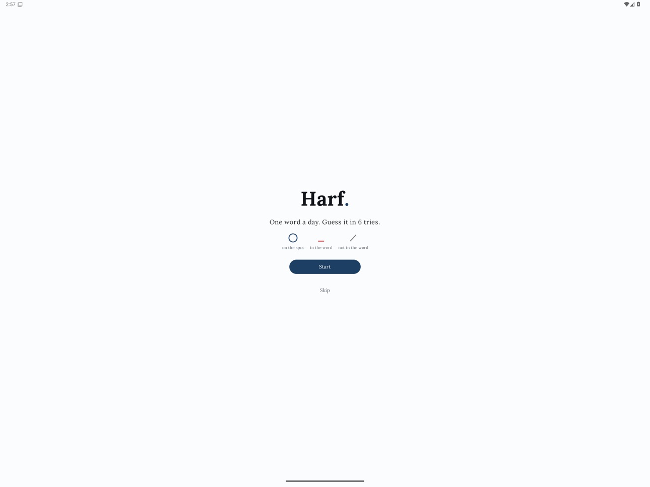Screenshot 9 of Harf: Daily Word Game