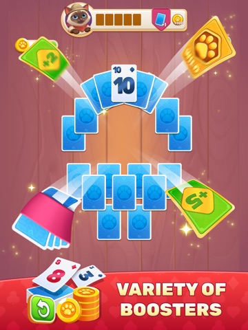 Meow Peaks: Vertical Solitaire iPad screenshot