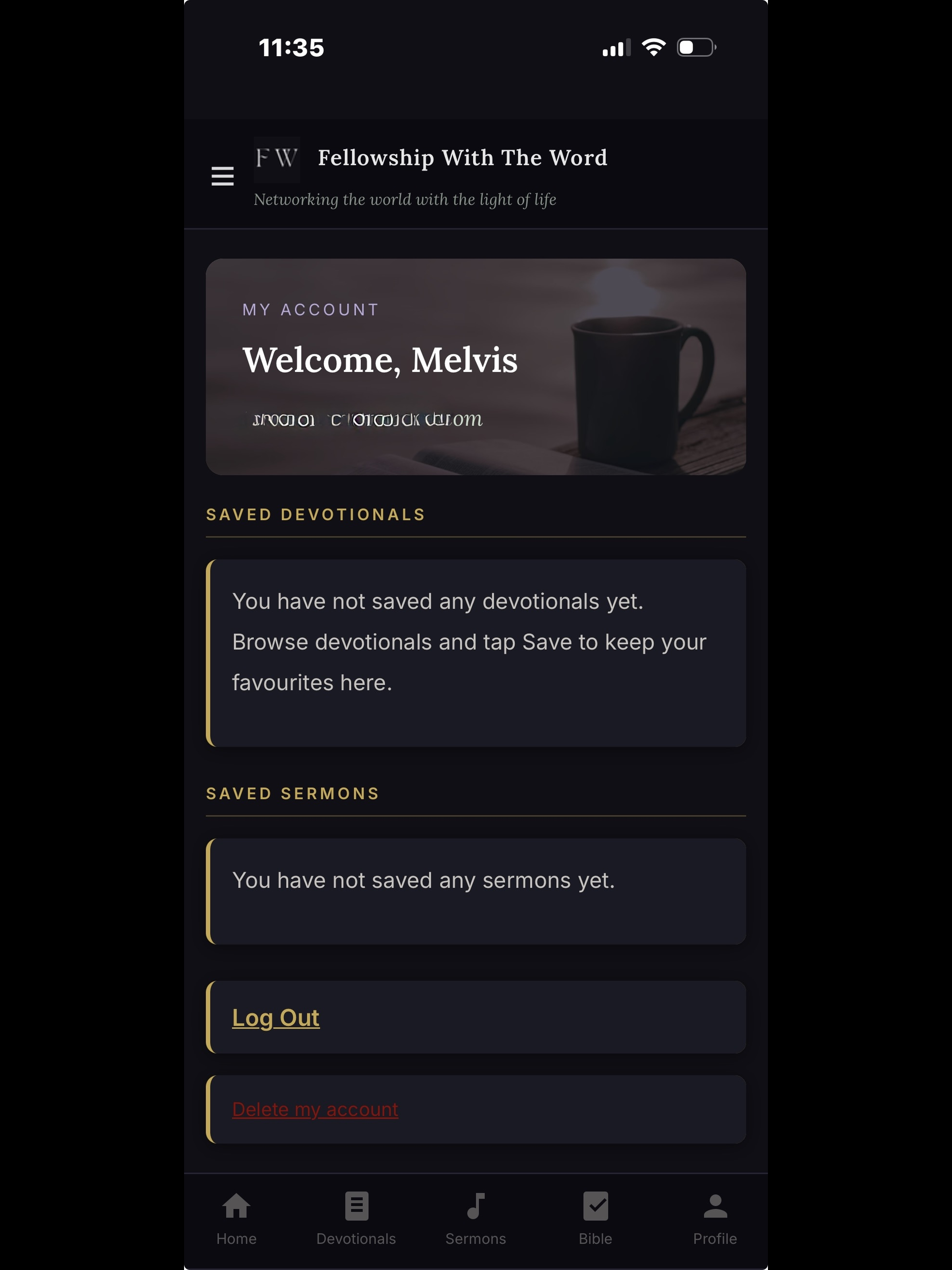 Fellowship With The Word screenshot 10