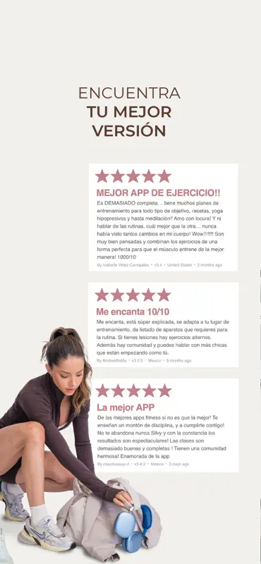 silBe: Fitness para Mujeres screenshot 3 of 8