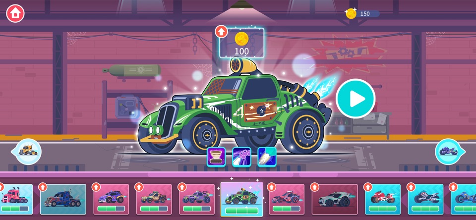 공룡 레이싱 파크: 자동차 운전과 레이싱 어린이 게임 screenshot 2