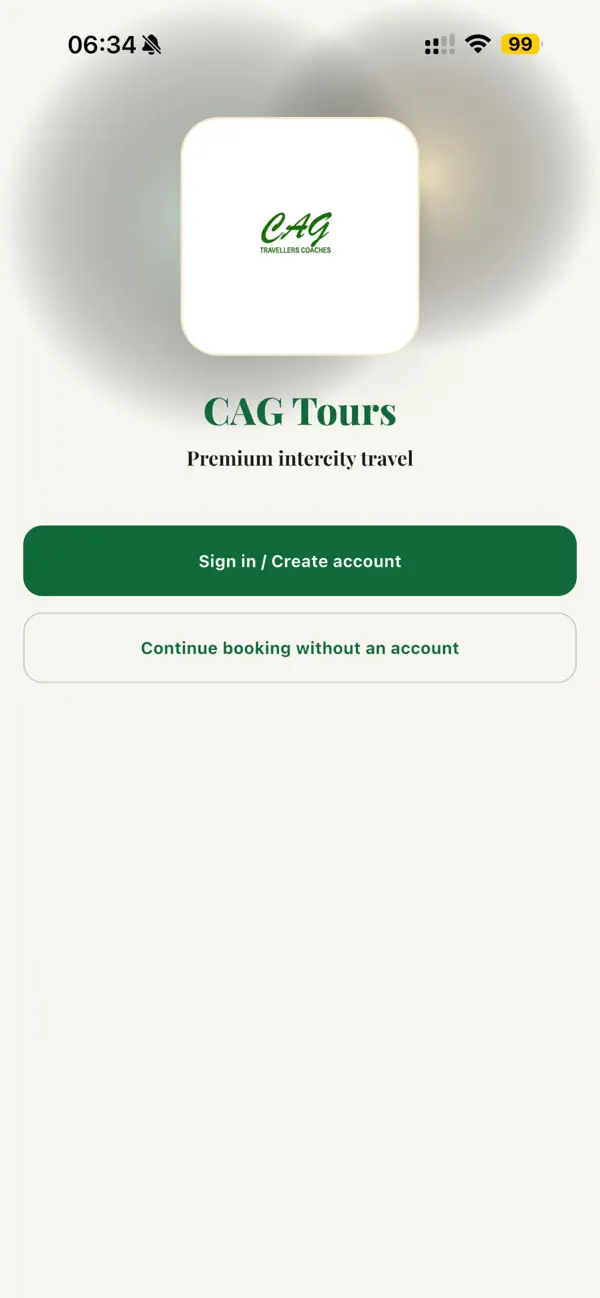 Screenshot #1 pour CAG Tours