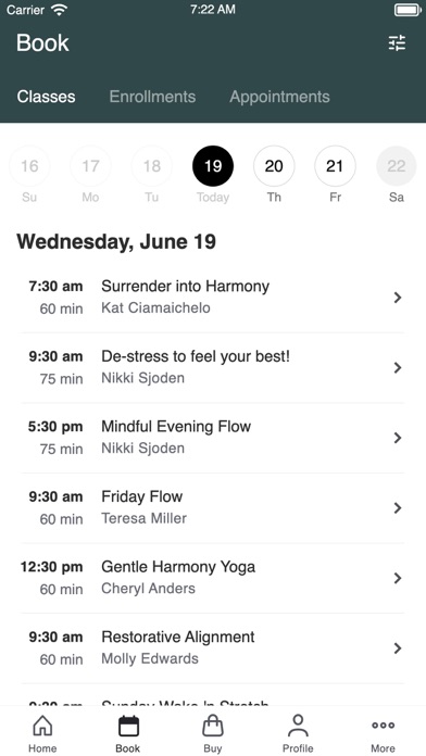Harmony Yoga And Wellness Screenshot
