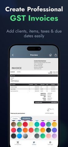 Invoice Generator – Invly Screenshot 2 of 6